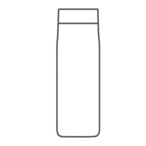 Custom water bottle shape
