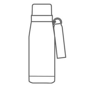 Custom water bottle shape