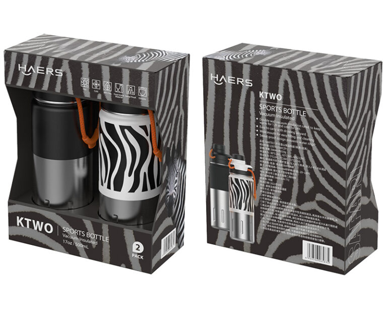 custom packaging for two bottles in one box